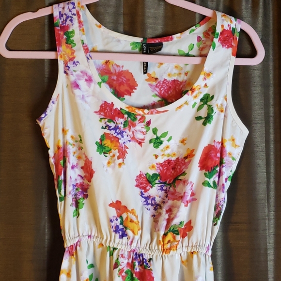 Summer Floral  High Low Dress - Picture 2 of 5